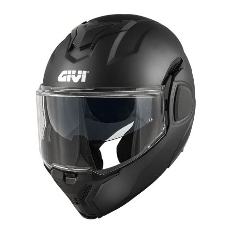 Casco Givi Reversibile X36 Fiber Solid Nero Opaco
