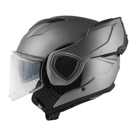 Casco Givi Reversibile X36 Fiber Solid Titanio Opaco