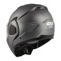 Casco Givi Reversibile X36 Fiber Solid Titanio Opaco