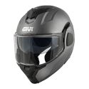 Casco Givi Reversibile X36 Fiber Solid Titanio Opaco