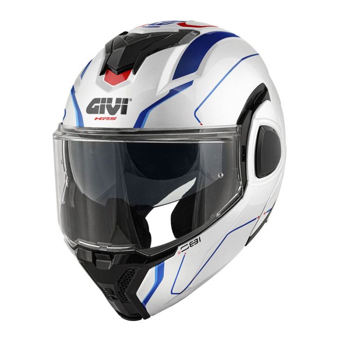 Casco Givi Reversibile X36 Pulse Bianco Blu Rosso