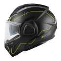 Casco Givi Reversibile X36 Pulse Nero Opaco Argento G