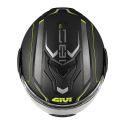 Casco Givi Reversibile X36 Pulse Nero Opaco Argento G