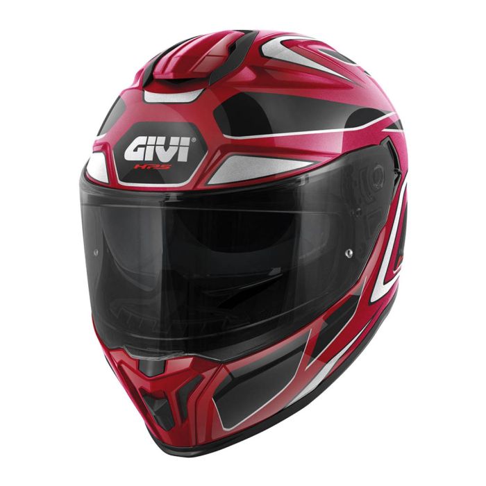 Casco Givi Integrale 55.1 Zephir Bordeaux Nero Argent