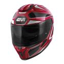 Casco Givi Integrale 55.1 Zephir Bordeaux Nero Argent