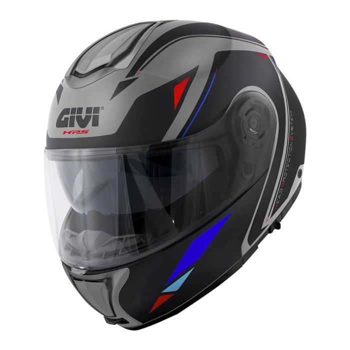 Casco Modulare Givi X26 Square Grigio Opaco Nero Ro