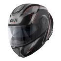 Casco Modulare Givi X26 Square Titanio Opaco Nero R