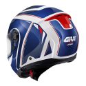 Casco Modulare Givi X26 Square Bianco Blu Rosso
