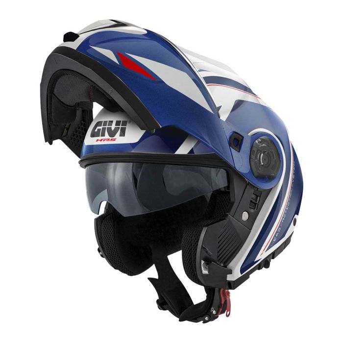 Casco Modulare Givi X26 Square Bianco Blu Rosso