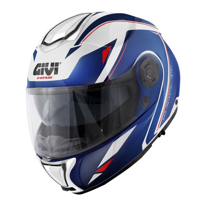 Casco Modulare Givi X26 Square Bianco Blu Rosso