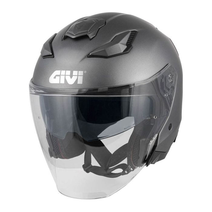 Casco Givi Jet Abs X31 Solid Color Titanio Opaco