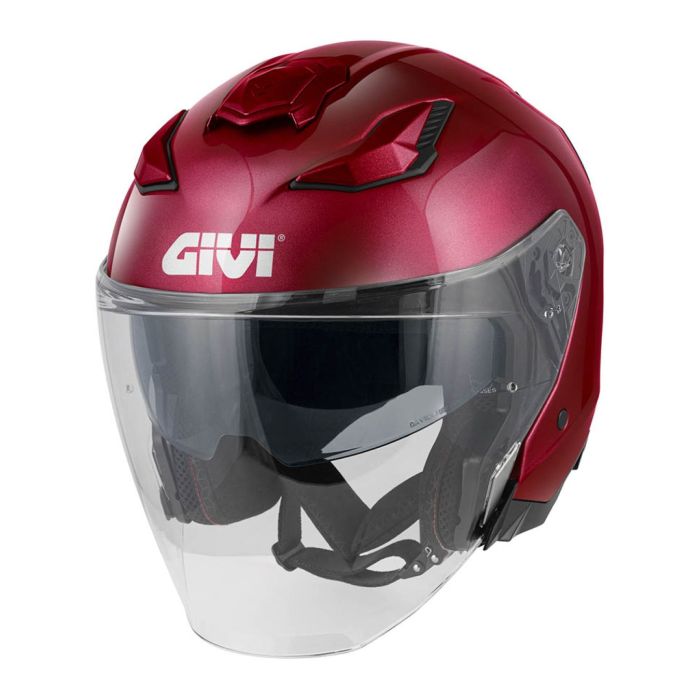Casco Givi Jet Abs X31 Solid Color Bordeaux