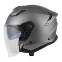 Casco Givi Jet Fibra X31 Fiber Solid Titanio Opaco