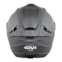 Casco Givi Jet Fibra X31 Fiber Solid Titanio Opaco