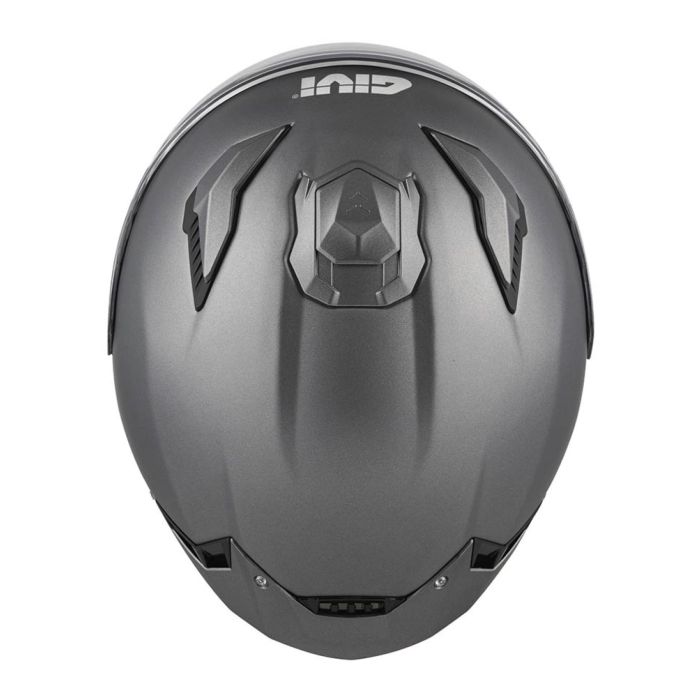 Casco Givi Jet Fibra X31 Fiber Solid Titanio Opaco