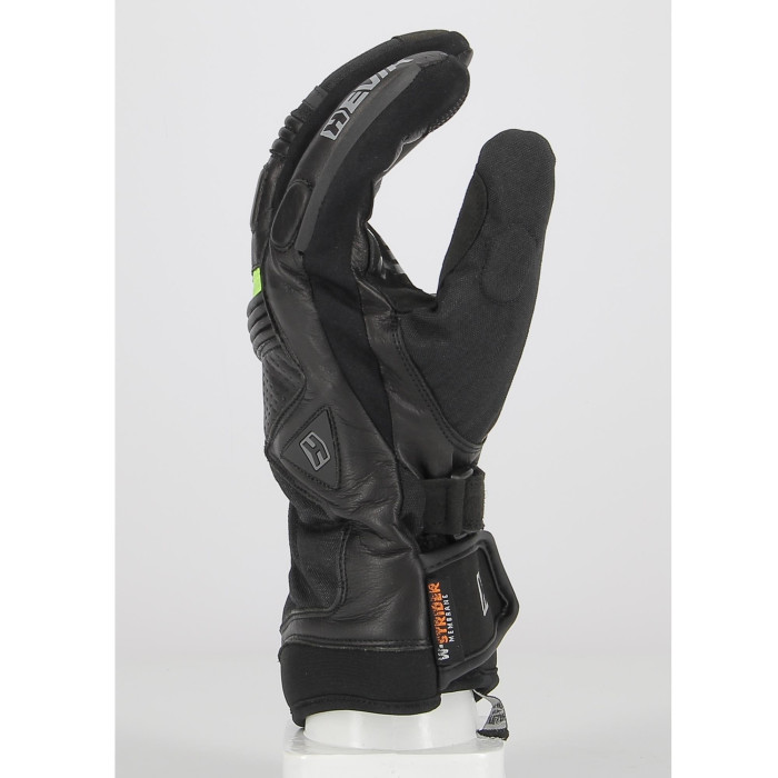 hehgw206.n-hd-0018.jpg| GUANTO INVERNALE PELLE E TESSUTO HEVIK STOCCOLMA NERO