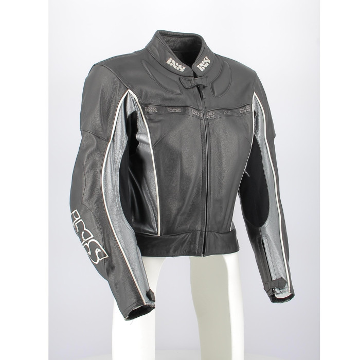 ix7532d.391-hd-0002.jpg| TUTA IN PELLE DONNA IXS VALIANT DIVISIBILE GRIGIO FANT