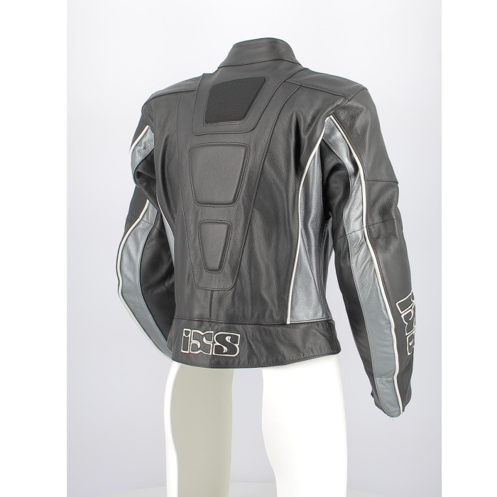 ix7532d.391-hd-0010.jpg| TUTA IN PELLE DONNA IXS VALIANT DIVISIBILE GRIGIO FANT