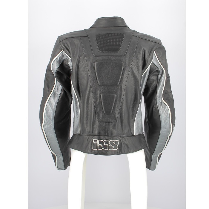 ix7532d.391-hd-0012.jpg| TUTA IN PELLE DONNA IXS VALIANT DIVISIBILE GRIGIO FANT