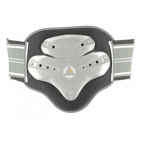 Protección lumbar Soul Race Flake 2 Conchas Gris Negro