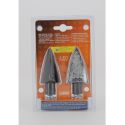 la90086-hd-0012.jpg| COPPIA FRECCE AL LED LAMPA OMOLOGATE MOD SPIKE 12V NERE