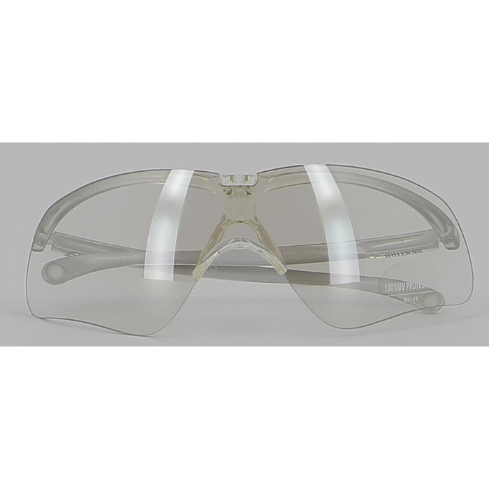 bed370a-hd-0002.jpg| OCCHIALI BERTONI D370A ARGENTO SFUMATO CON KIT LENTI DRIVE