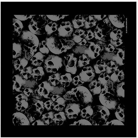 HOBAP10____________63.jpg| BANDANA IN COTONE ANCIENT SKULLS