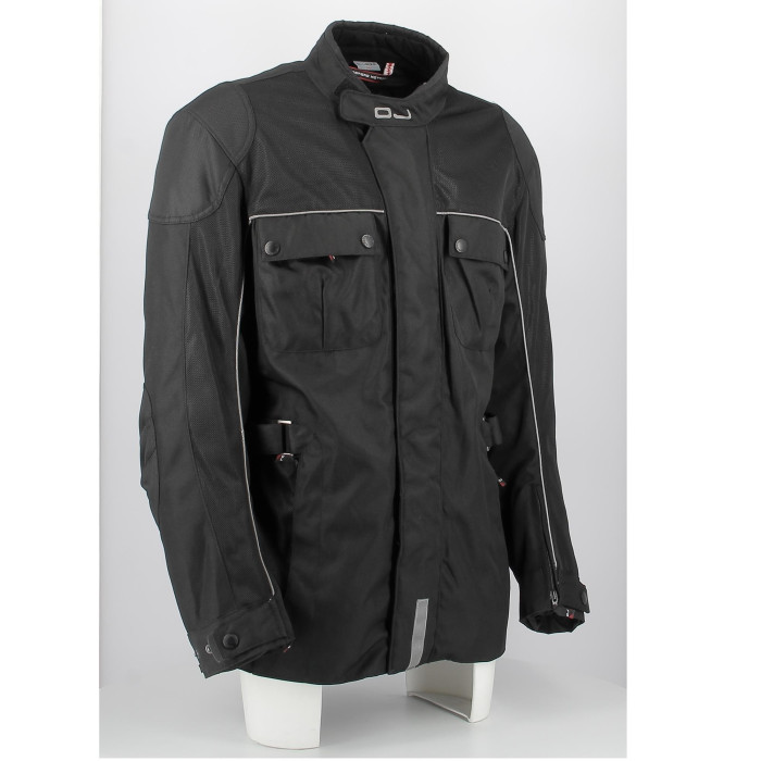 ojj32.n-hd-0002.jpg| GIACCA ESTIVA OJ MESH TOURER TRAFORATA NERO