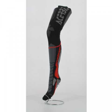 Acerbis X-leg Pro Socks Nero/rosso