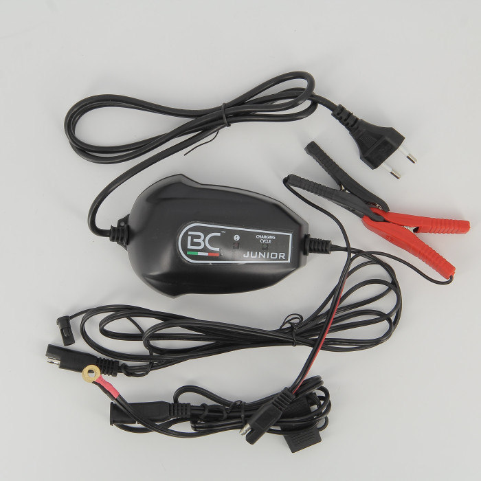 bc700bcjp-0000.jpg| CARICA BATTERIE BATTERY CONTROLLER JUNIOR 2015 900 12V. 2 ATTACCHI