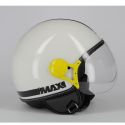 nemaxpowerx.bgg-hd-0008.jpg| CASCO NEW MAX POWER X BIANCO STAFFA GIALLA