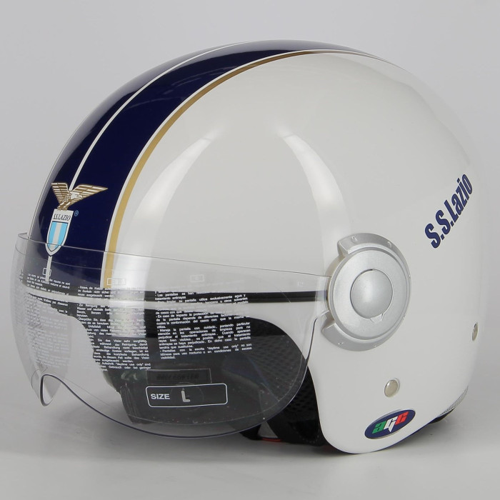 agbalilazio.bi-hd-0000.jpg| CASCO SS LAZIO UFFICIALE CON VISIERA By AGV BIANCO