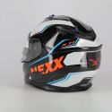 Casco Integrale Carbonio Nexx X.t1 Carbon Raptor White Orange