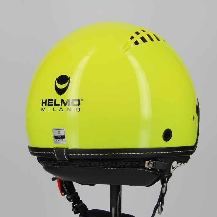 helvcv.15gi-hd-0012.jpg| CASCO TRAFORATO HELMO VIACOLVENTO GIALLO FLUO GRIGLIA NERA