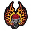 ZO734266.jpg| PATCH RICAMATA LETHAL THREAT FLAME BANDANA SKULL