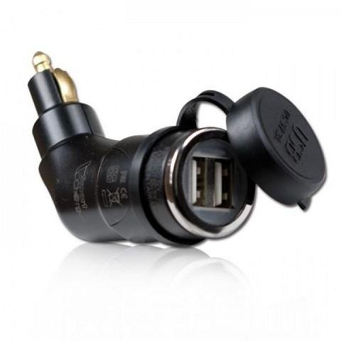 BC710USBDIN.jpg| ADATTATORE PRESA 12V DIN BC BATTERY DOPPIA USB