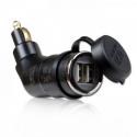 BC710USBDIN.jpg| ADATTATORE PRESA 12V DIN BC BATTERY DOPPIA USB