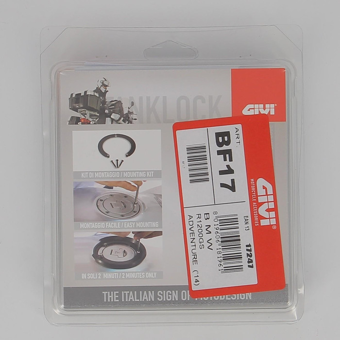 gibf17-0001.jpg| FLANGIA GIVI SPEC.X BORSA SERB TANK BMW R1200GS ADVENTURE '14 BF17