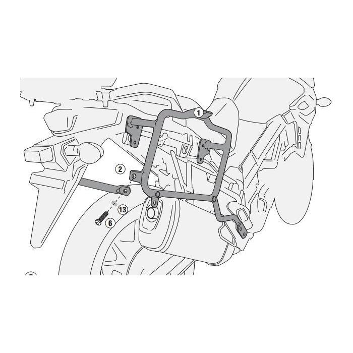 GIPL3112.jpg| PORTAVALIGIE LATERALE SUZUKI DL650-VSTROM (2017)