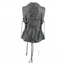 Gilet Donna In Pelle Held Shakira Nero