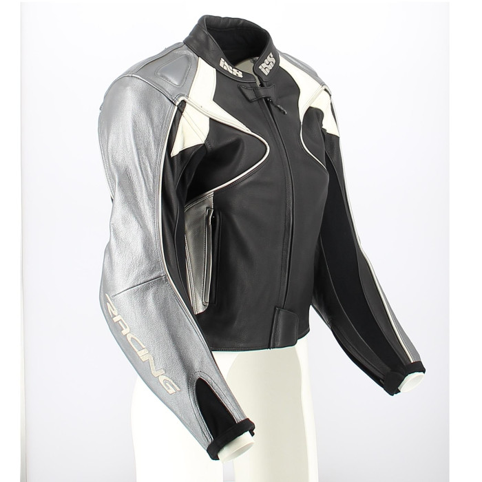 Giacca In Pelle Donna Ixs Falcon Nero Fant