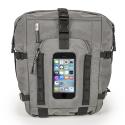 Tankbag Grigia Estensibile Ra315 Fissaggio Magneti E Cinghie