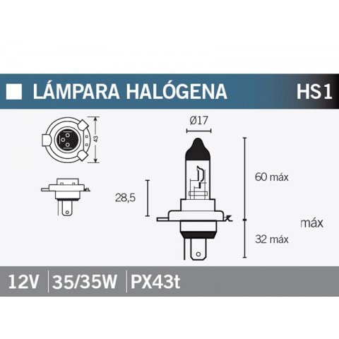 Lampadina Vicma Alogena Hs1