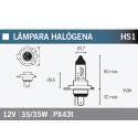 Lampadina Vicma Alogena Hs1