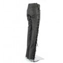 Pantalone In Pelle Uomo Ixs String Ii Nero