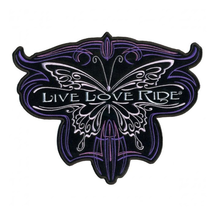 Patch Ricamata Live Love Ride