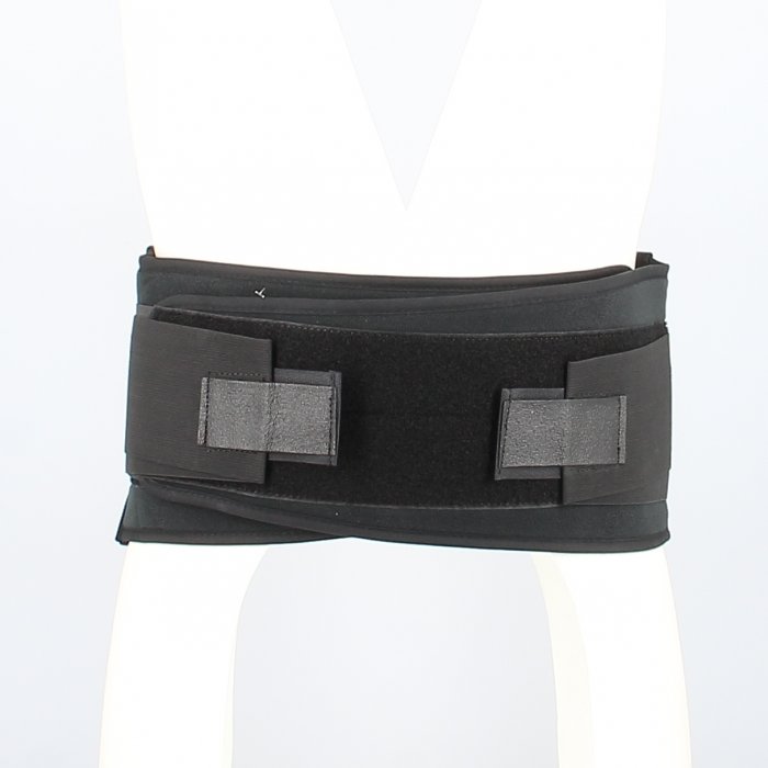 Fascia Elastica Acerbis Basic Con Stecche Nero