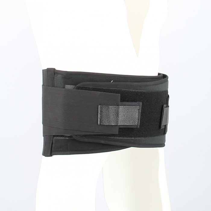 Fascia Elastica Acerbis Basic Con Stecche Nero