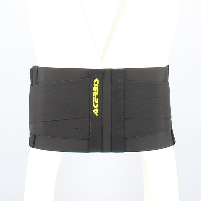 Fascia Elastica Acerbis Basic Con Stecche Nero