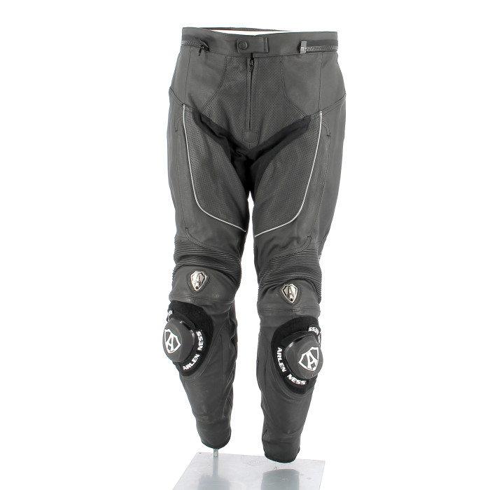 Pantalone Tecnico In Pelle Arlen Ness 5922 Nero